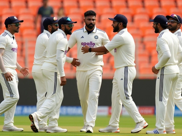 सिराज ने हरी पिच पर दिखाया दांव, भारत बनाम वेस्ट इंडीज टेस्ट में शानदार 4 विकेट